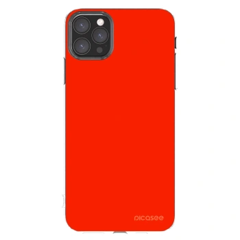 Picasee διαφανής θήκη σιλικόνης Apple iPhone 11 Pro Max - Maranello Red