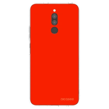 Picasee διαφανής θήκη σιλικόνης Xiaomi Redmi 8 - Maranello Red
