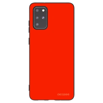 Picasee Μαύρη θήκη σιλικόνης για Samsung Galaxy S20+ G985F - Maranello Red