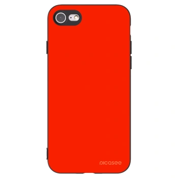 Picasee Μαύρη θήκη σιλικόνης για Apple iPhone SE 2020 - Maranello Red