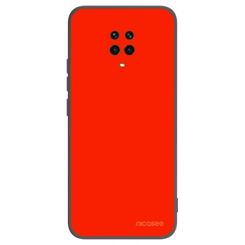 Picasee Μαύρη θήκη σιλικόνης για Xiaomi Redmi Note 9 Pro - Maranello Red