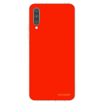 Picasee διαφανής θήκη σιλικόνης Samsung Galaxy A30s A307F - Maranello Red