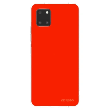 Picasee διαφανής θήκη σιλικόνης Samsung Galaxy Note 10 Lite N770F - Maranello Red