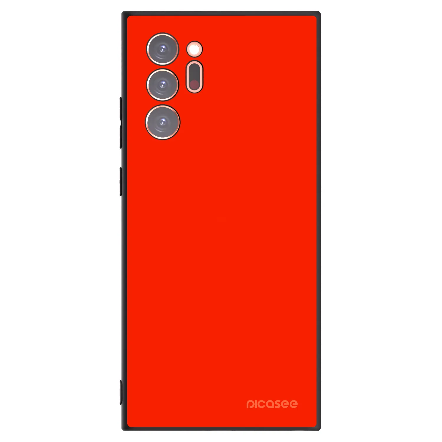 Picasee Μαύρη θήκη σιλικόνης για Samsung Galaxy Note 20 Ultra - Maranello Red