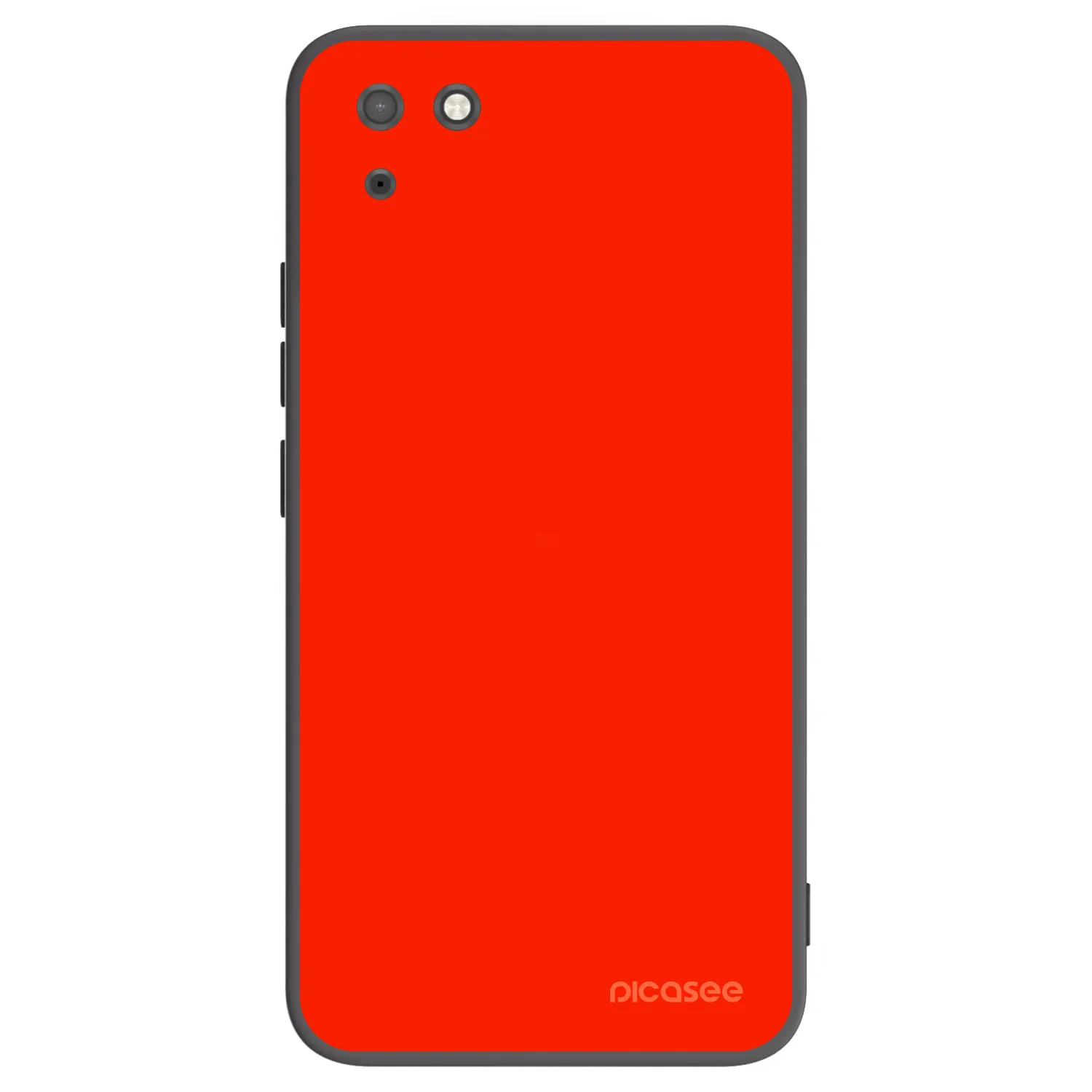 Picasee Μαύρη θήκη σιλικόνης για Huawei Y5P - Maranello Red