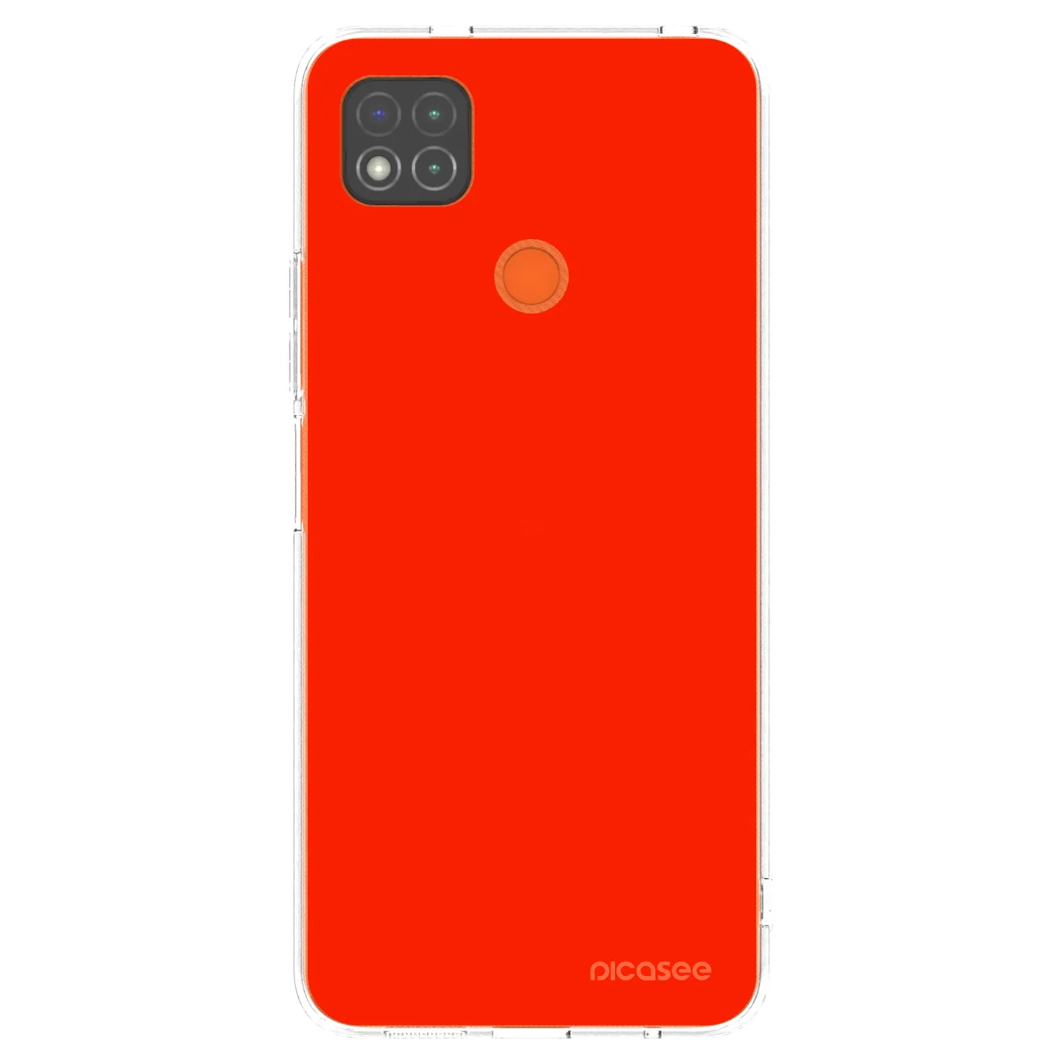Picasee διαφανής θήκη σιλικόνης Xiaomi Redmi 9C - Maranello Red