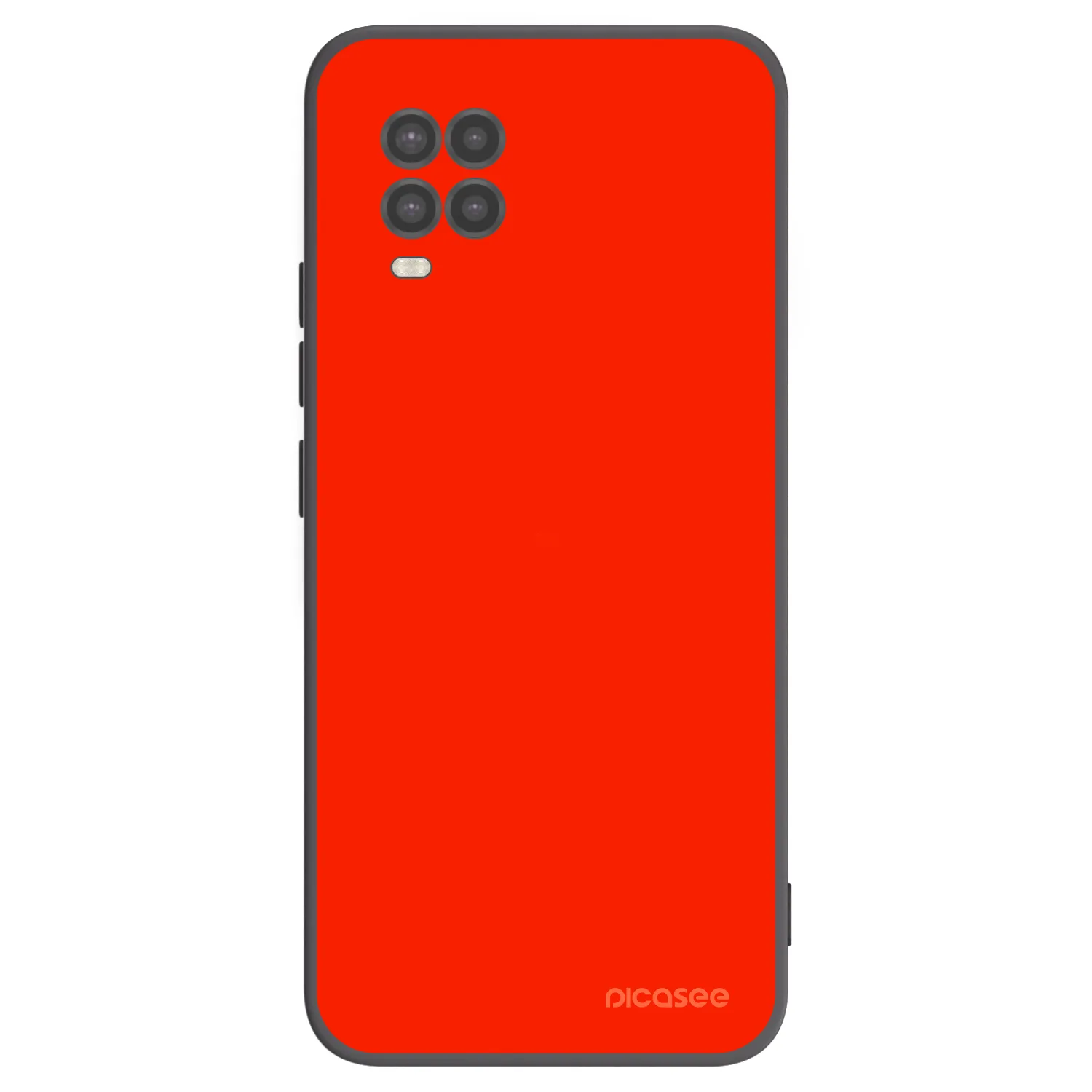 Picasee Μαύρη θήκη σιλικόνης για Xiaomi Mi 10 Lite - Maranello Red