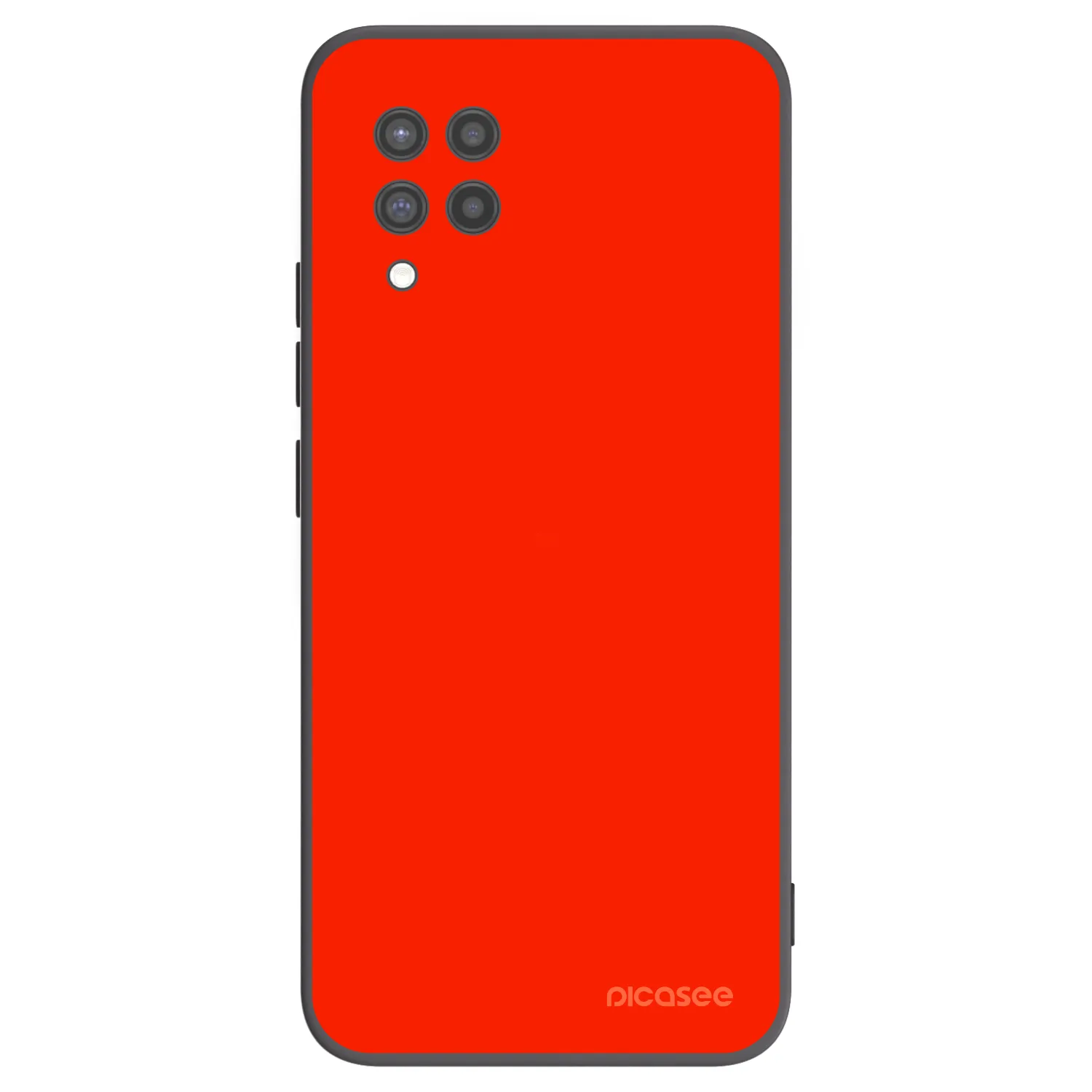 Picasee Μαύρη θήκη σιλικόνης για Samsung Galaxy A42 A426B - Maranello Red