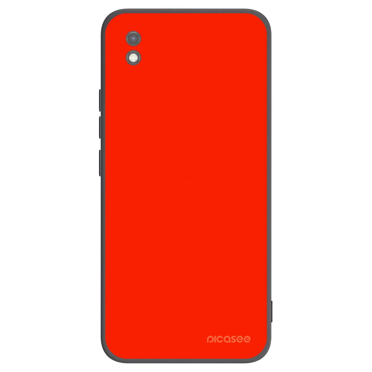 Picasee Μαύρη θήκη σιλικόνης για Xiaomi Redmi 9AT - Maranello Red