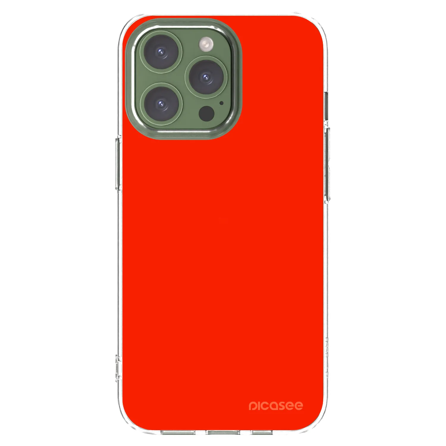 Picasee διαφανής θήκη σιλικόνης Apple iPhone 13 Pro - Maranello Red