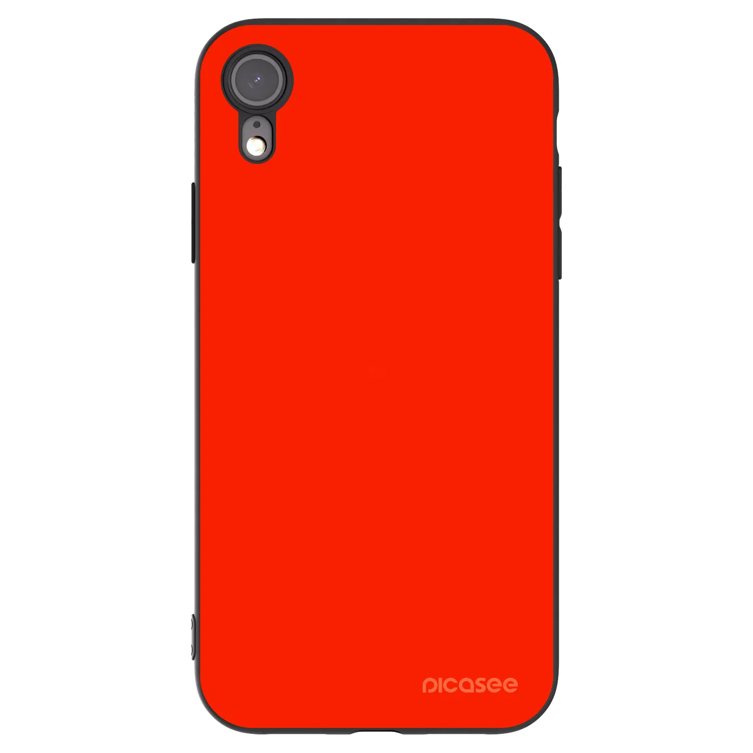 Picasee Μαύρη θήκη σιλικόνης για Apple iPhone 6 Plus/6S Plus - Maranello Red