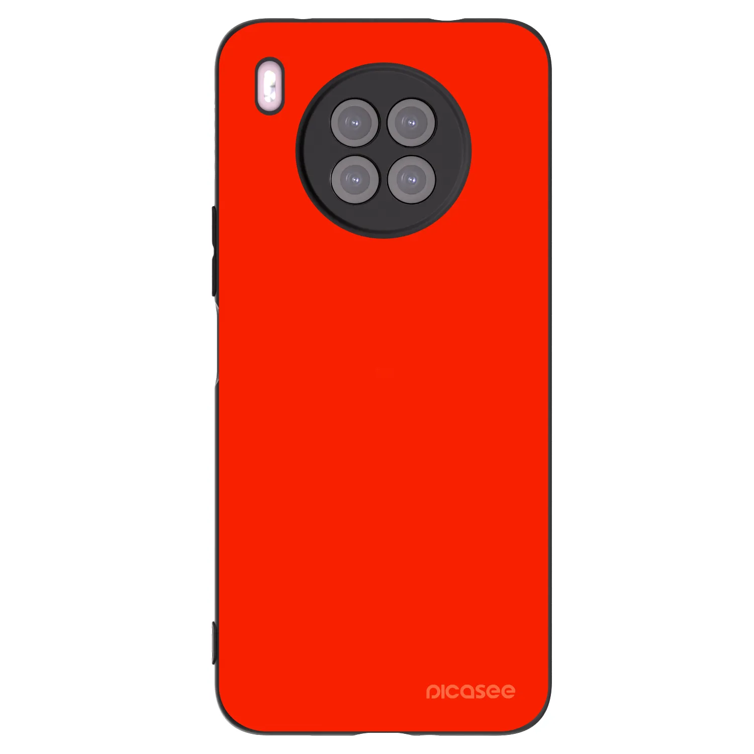 Picasee Μαύρη θήκη σιλικόνης για Huawei Nova 8i - Maranello Red