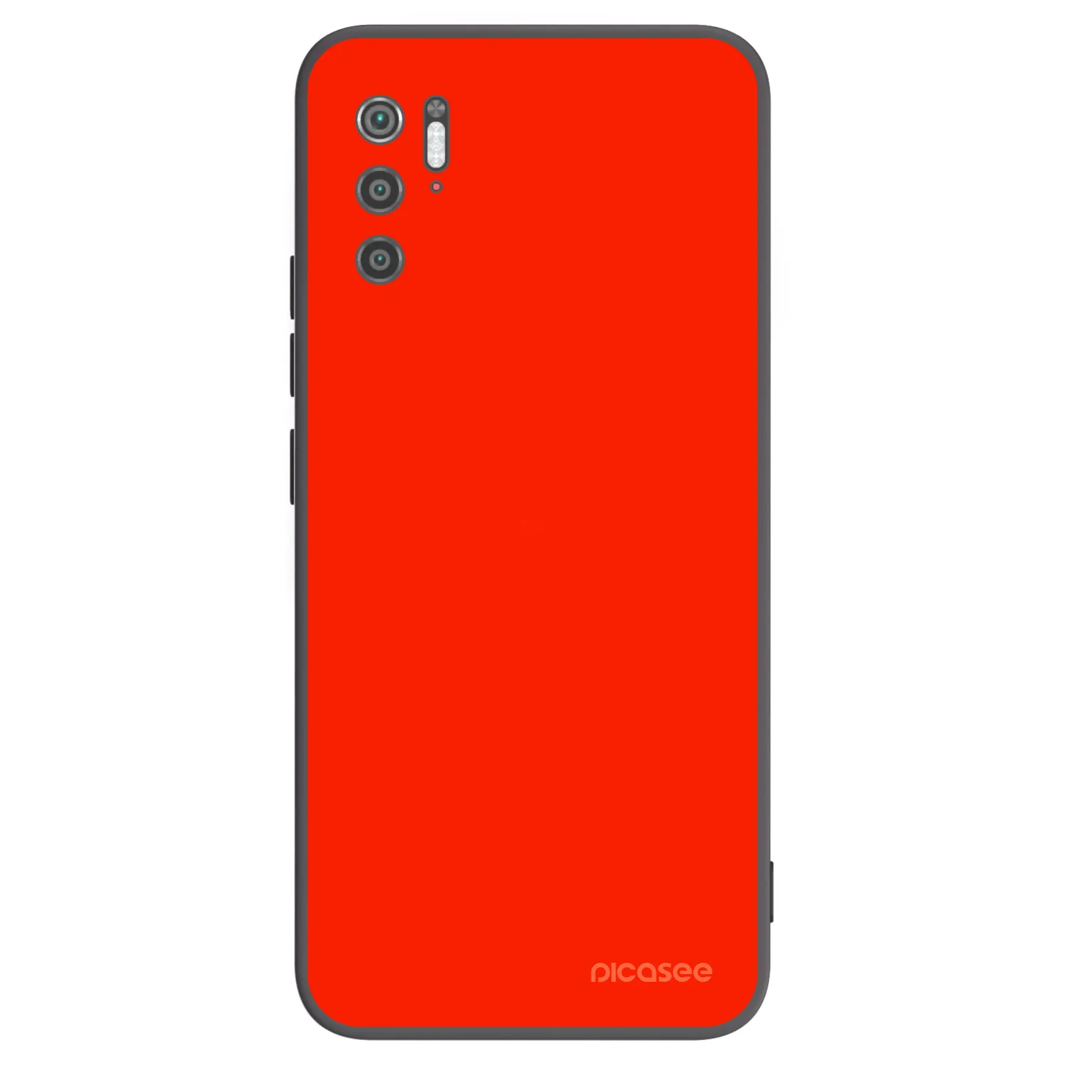Picasee Μαύρη θήκη σιλικόνης για Xiaomi Poco M3 Pro 5G - Maranello Red