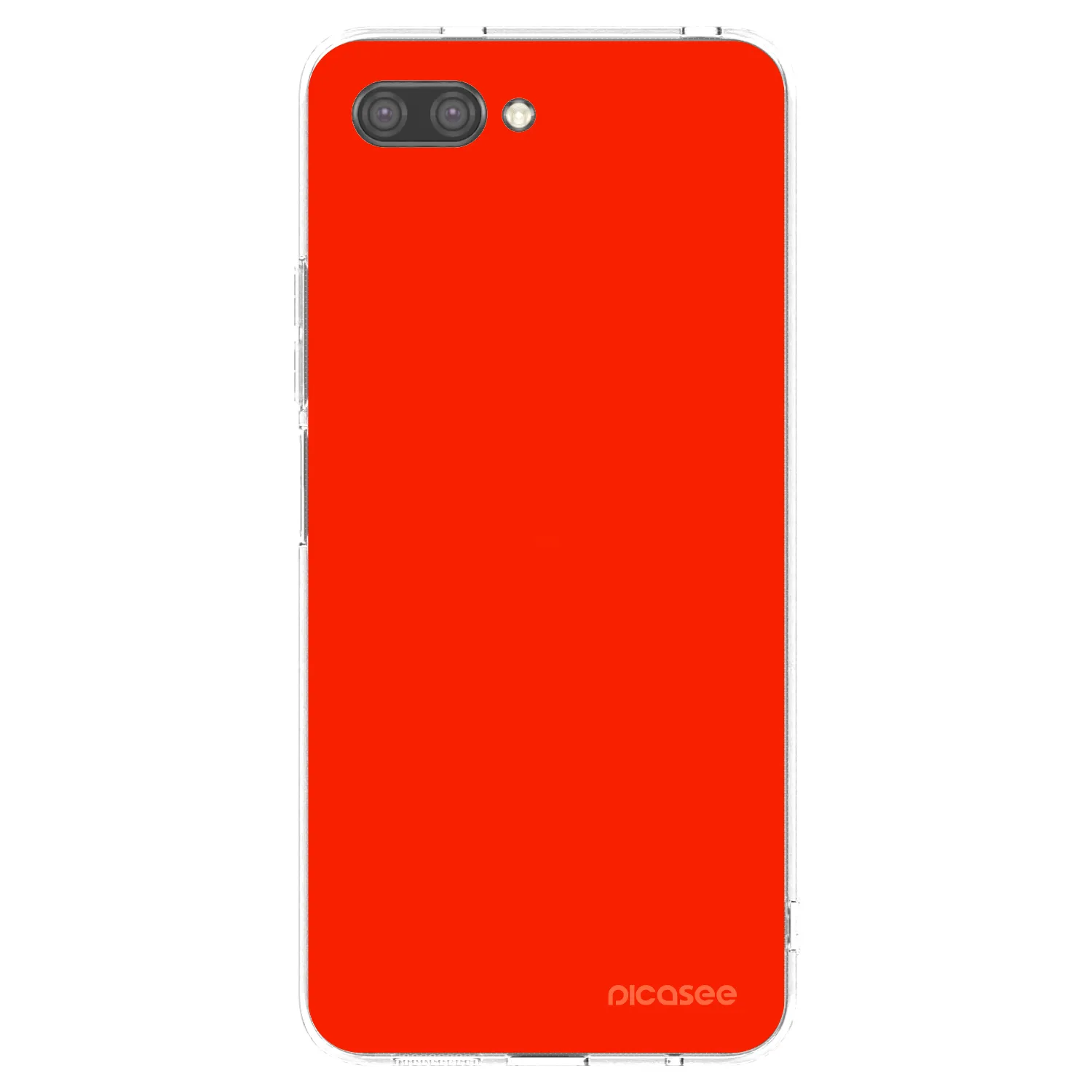 Picasee διαφανής θήκη σιλικόνης Honor 10 - Maranello Red