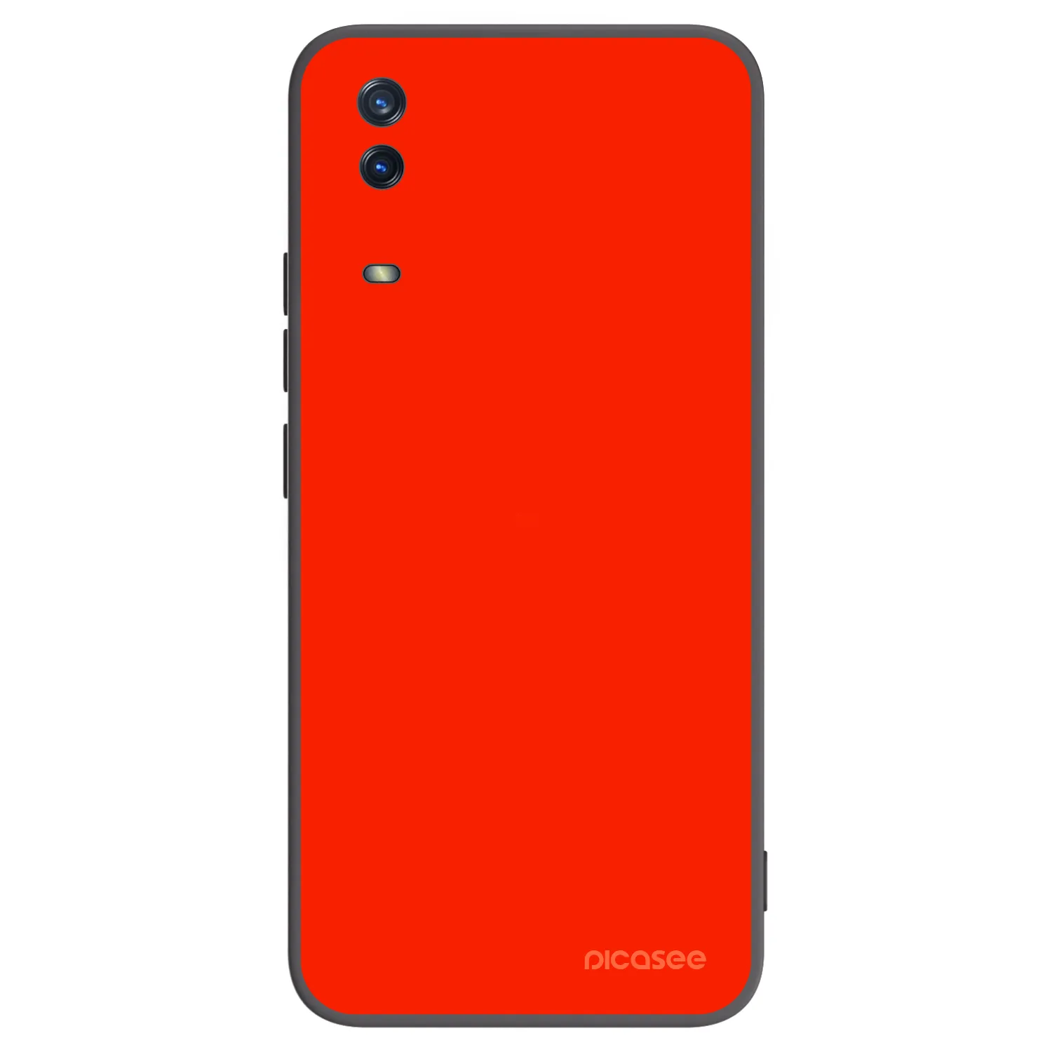 Picasee Μαύρη θήκη σιλικόνης για Vivo Y11s - Maranello Red