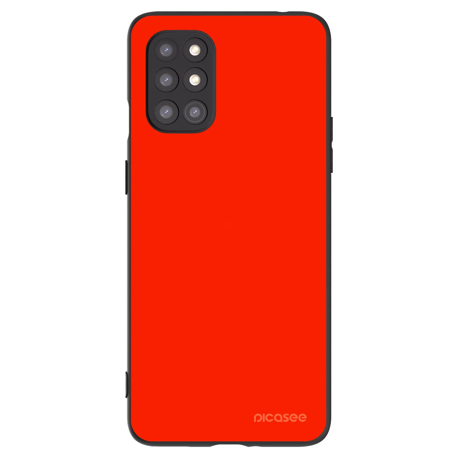 Picasee Μαύρη θήκη σιλικόνης για OnePlus 8T - Maranello Red