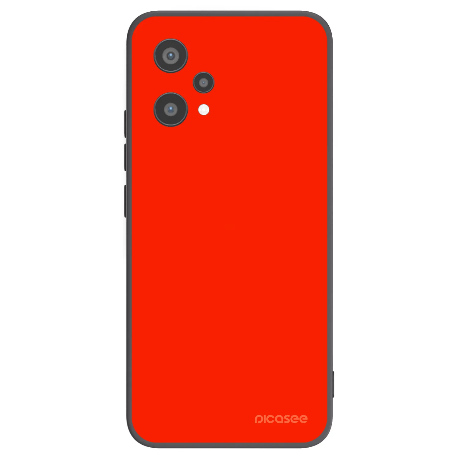 Picasee Μαύρη θήκη σιλικόνης για Realme 9 Pro 5G - Maranello Red