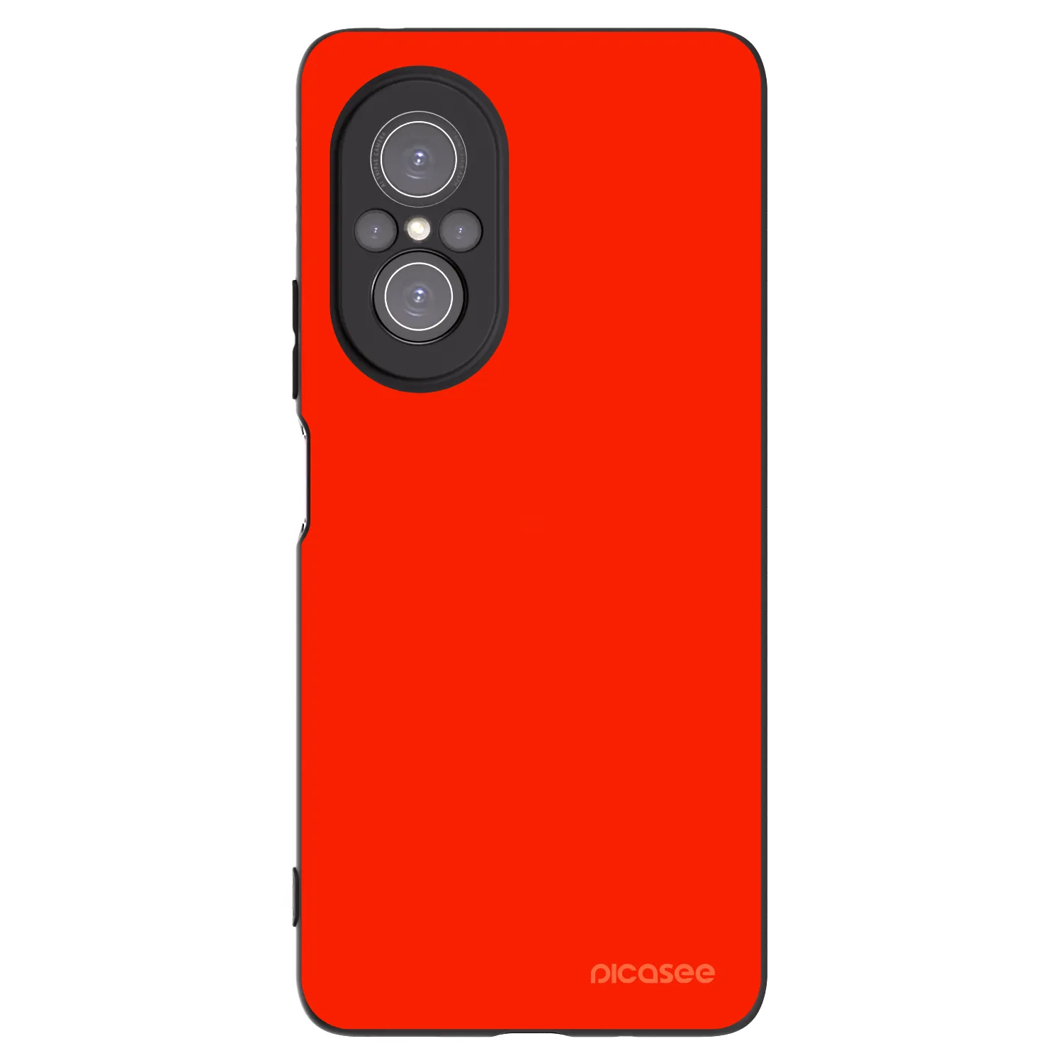Picasee Μαύρη θήκη σιλικόνης για Huawei Nova 9 SE - Maranello Red
