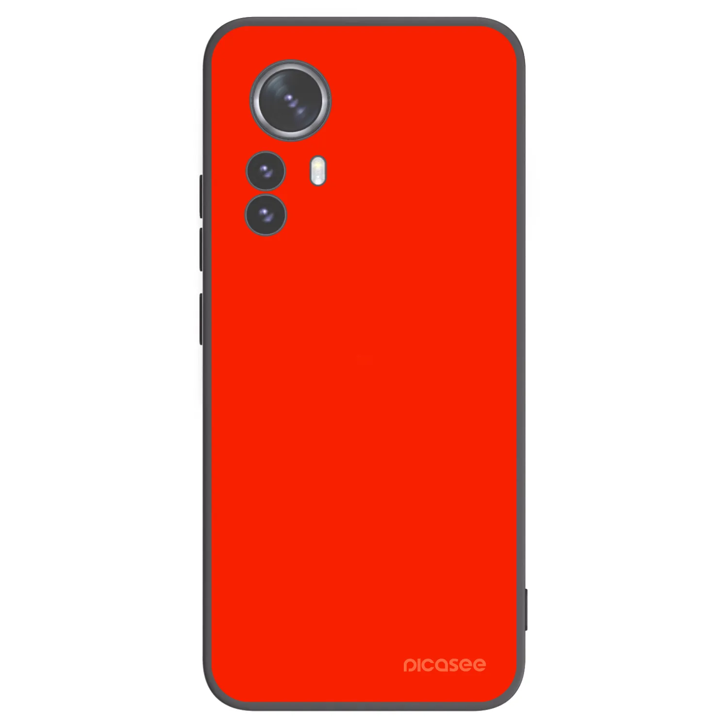 Picasee Μαύρη θήκη σιλικόνης για Xiaomi 12 Pro - Maranello Red