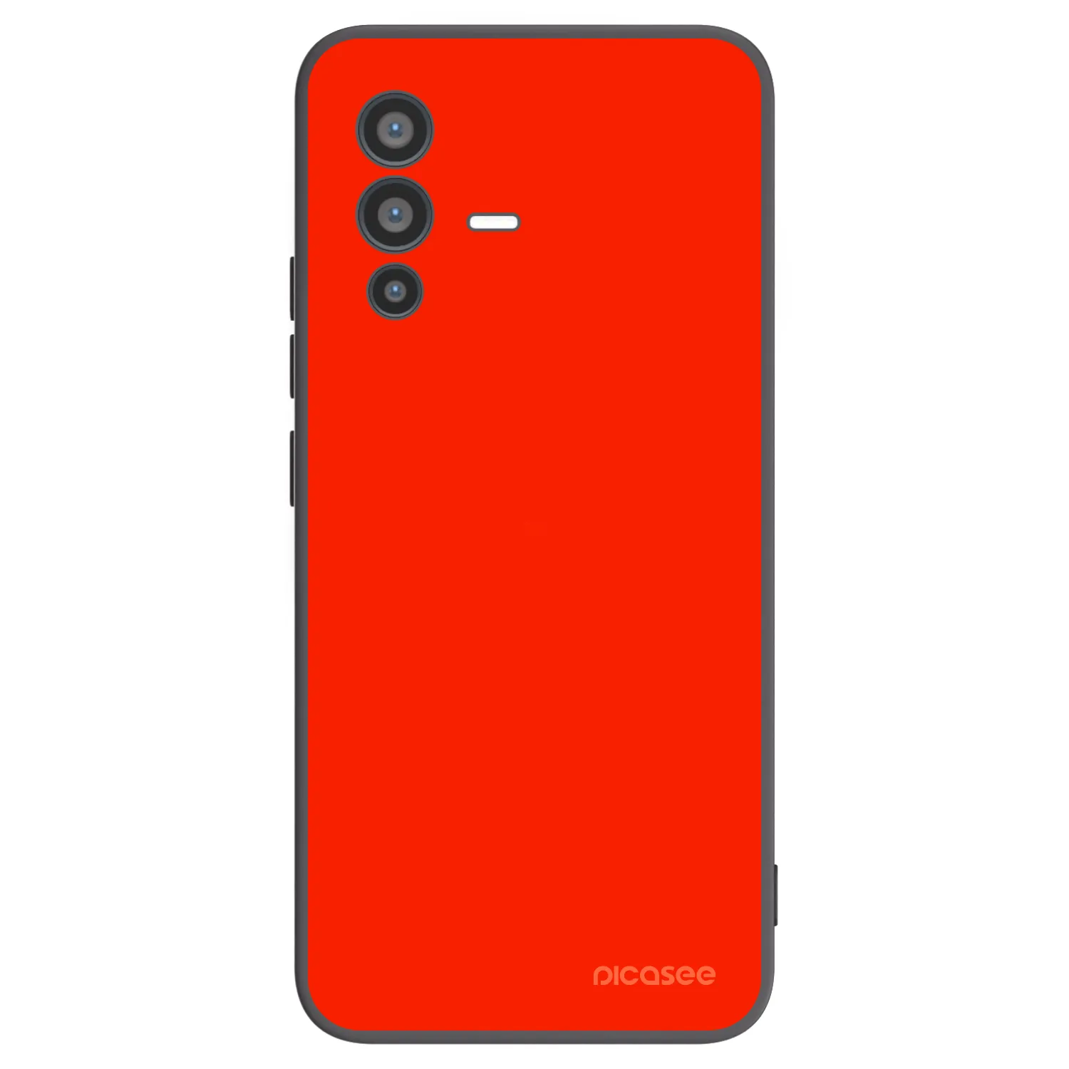 Picasee Μαύρη θήκη σιλικόνης για Vivo V23 5G - Maranello Red