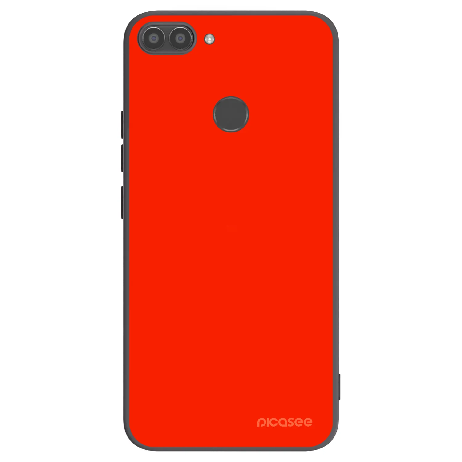 Picasee Μαύρη θήκη σιλικόνης για Huawei P Smart - Maranello Red
