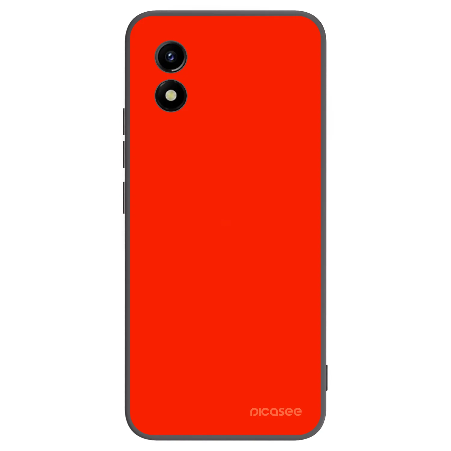 Picasee Μαύρη θήκη σιλικόνης για Vivo Y01 - Maranello Red
