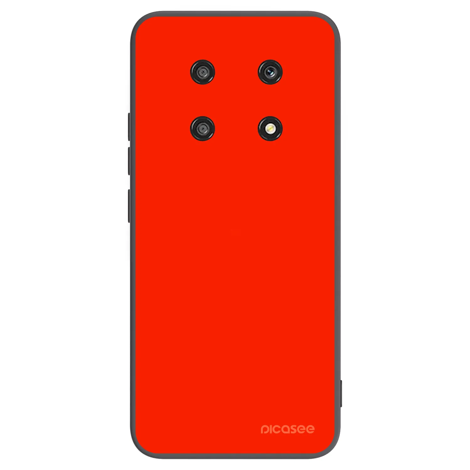 Picasee Μαύρη θήκη σιλικόνης για Honor Magic4 Lite 5G - Maranello Red