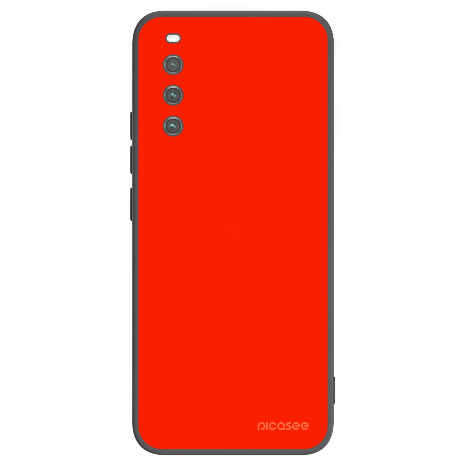 Picasee Μαύρη θήκη σιλικόνης για Sony Xperia 10 IV 5G - Maranello Red