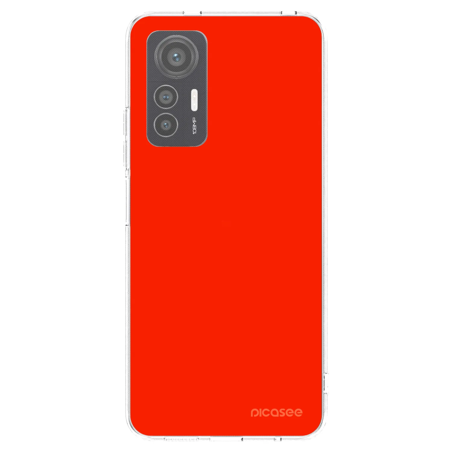 Picasee διαφανής θήκη σιλικόνης Xiaomi 12 Lite - Maranello Red