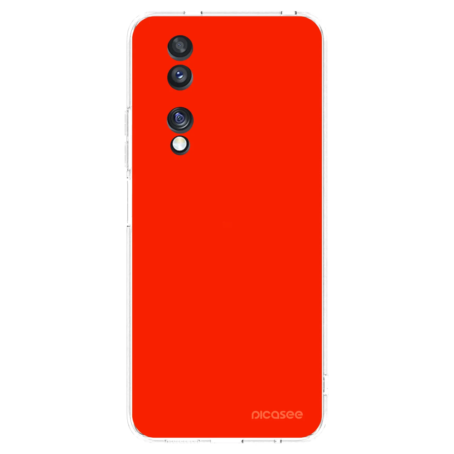Picasee διαφανής θήκη σιλικόνης Honor 70 - Maranello Red