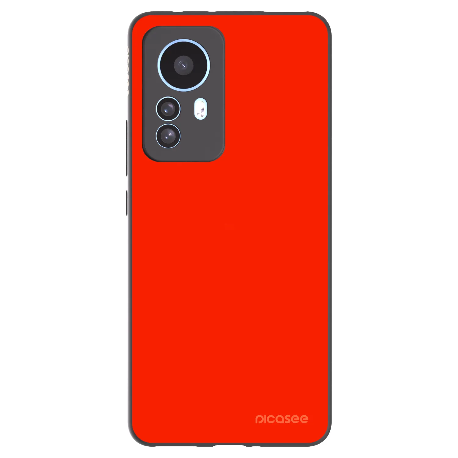Picasee Μαύρη θήκη σιλικόνης για Xiaomi 12T Pro - Maranello Red