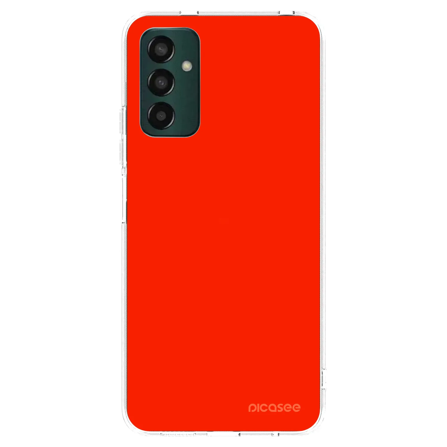 Picasee διαφανής θήκη σιλικόνης Samsung Galaxy M23 5G - Maranello Red