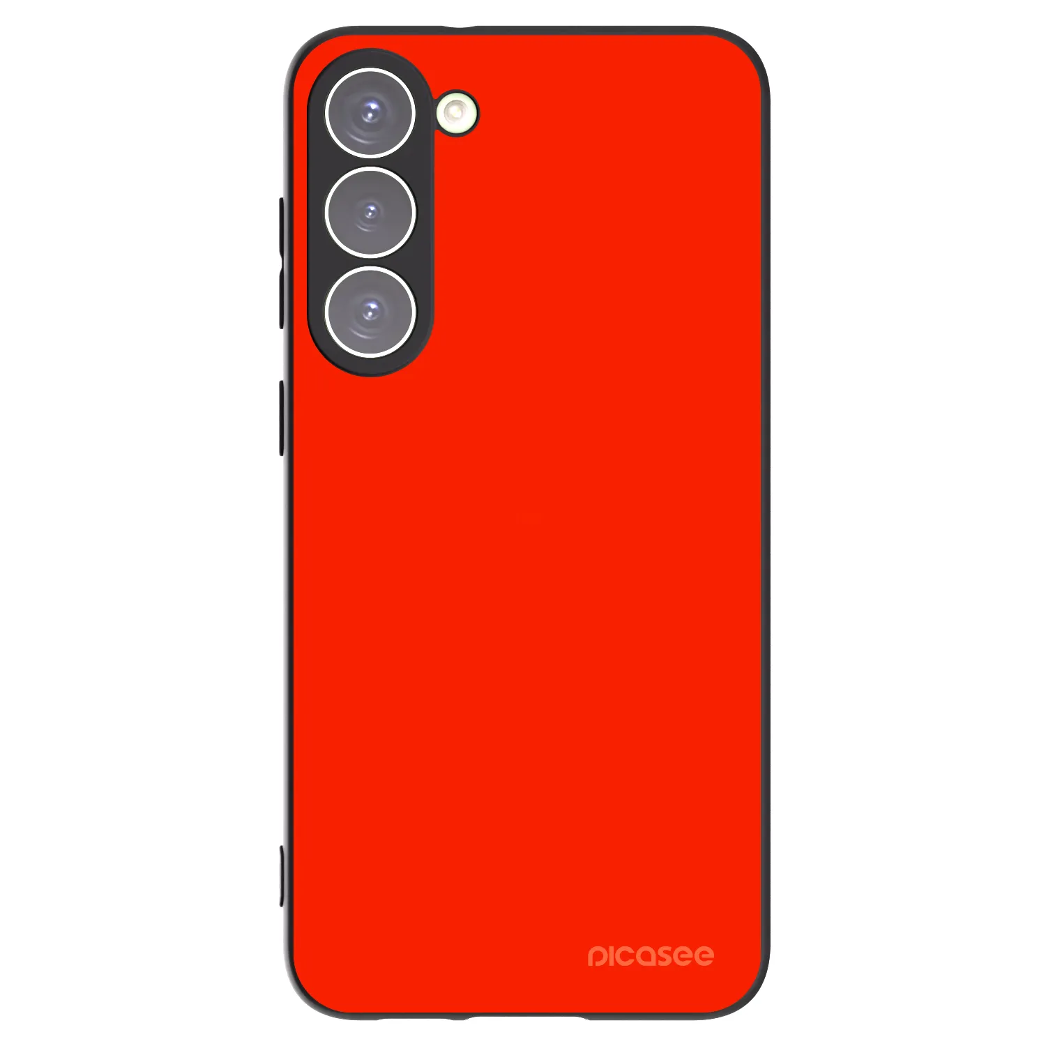 Picasee Μαύρη θήκη σιλικόνης για Samsung Galaxy S23+ 5G - Maranello Red