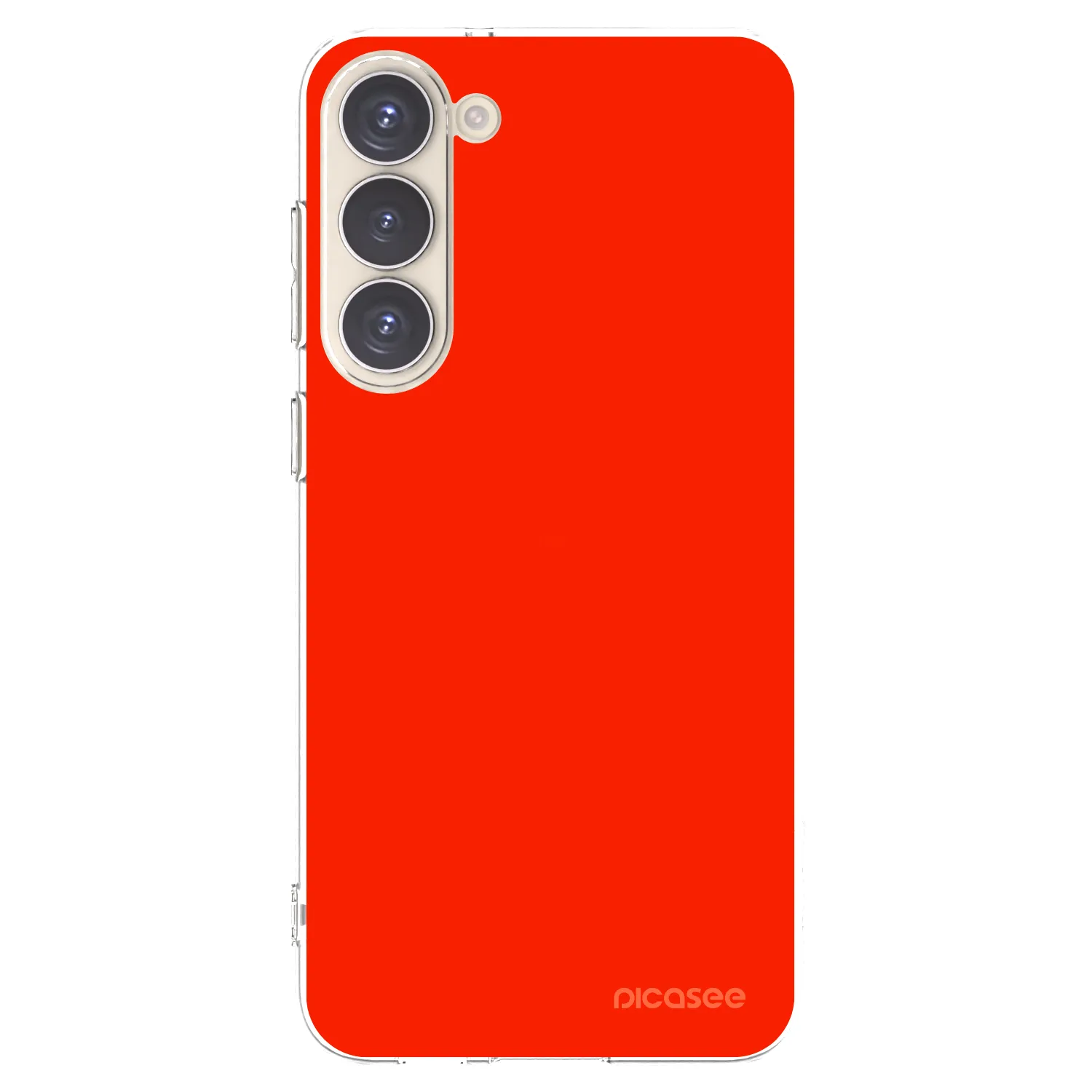 Picasee διαφανής θήκη σιλικόνης Samsung Galaxy S23+ 5G - Maranello Red