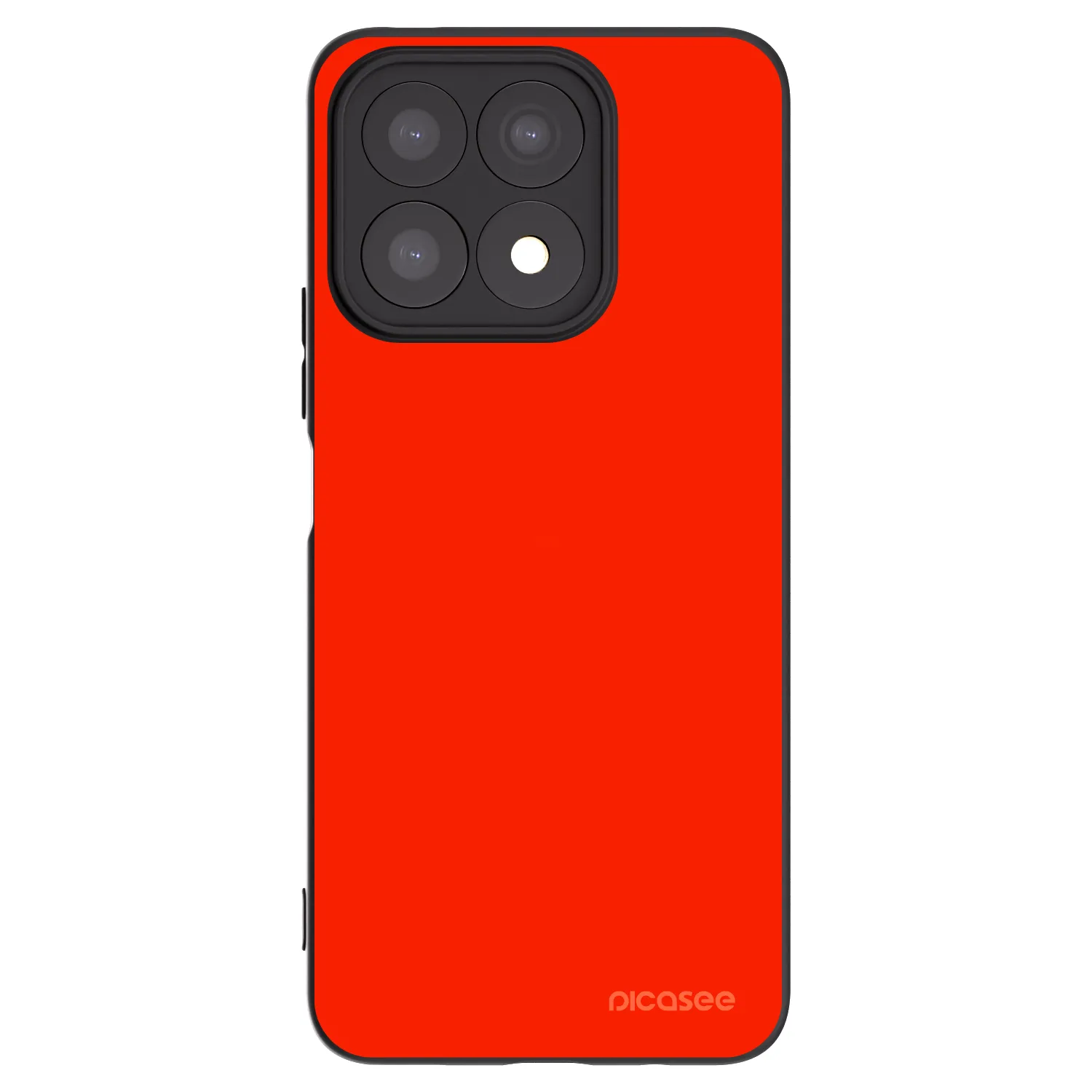 Picasee Μαύρη θήκη σιλικόνης για Honor X8a - Maranello Red