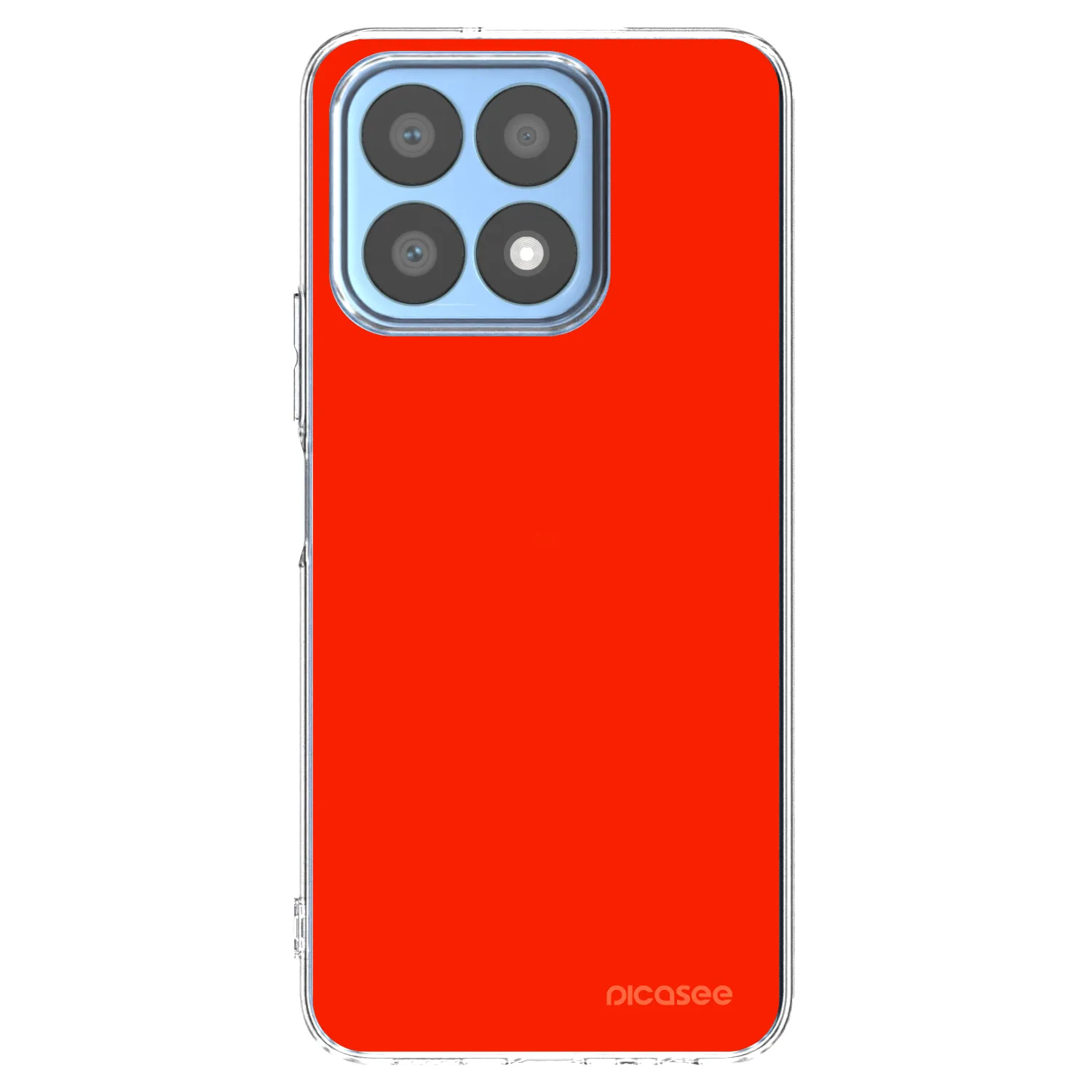 Picasee διαφανής θήκη σιλικόνης Honor X8a - Maranello Red