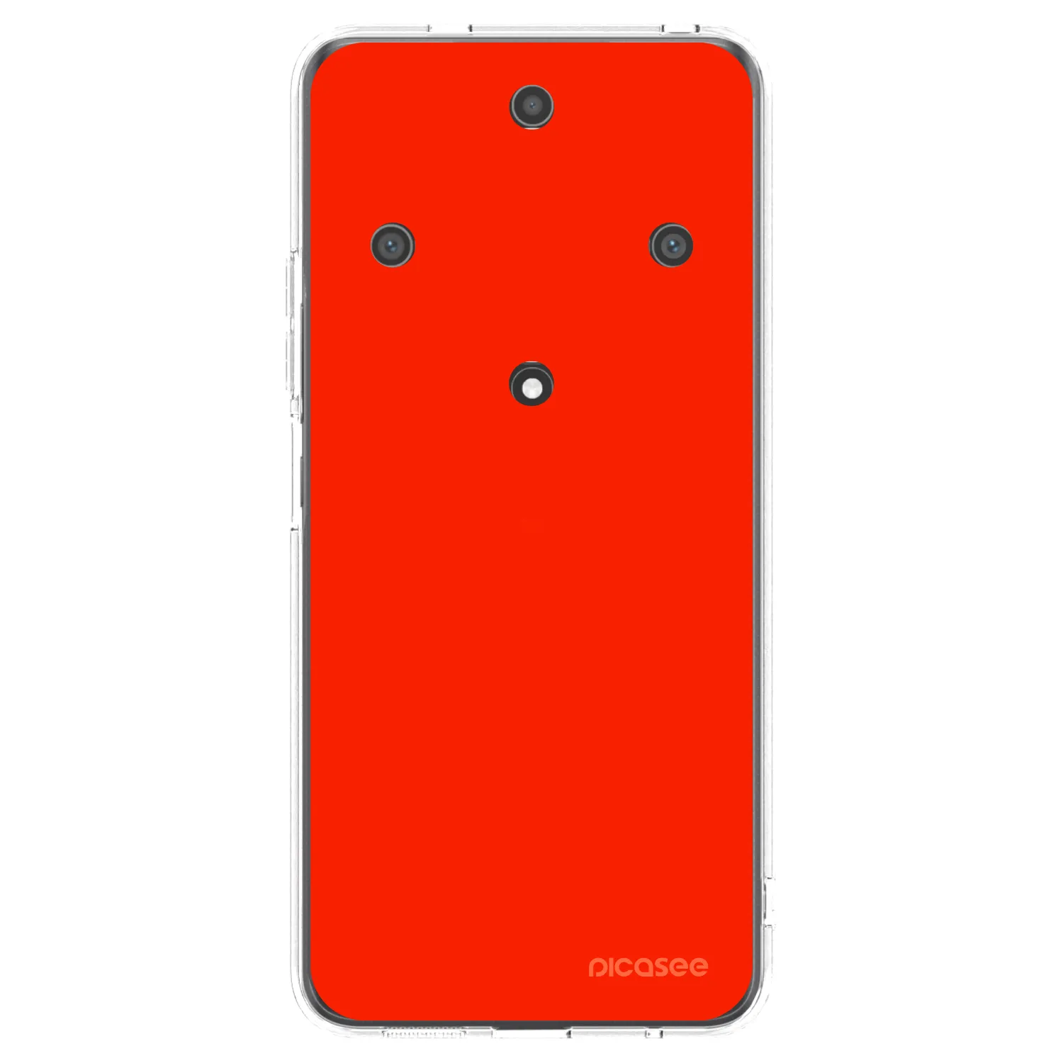 Picasee διαφανής θήκη σιλικόνης Honor Magic5 Lite 5G - Maranello Red