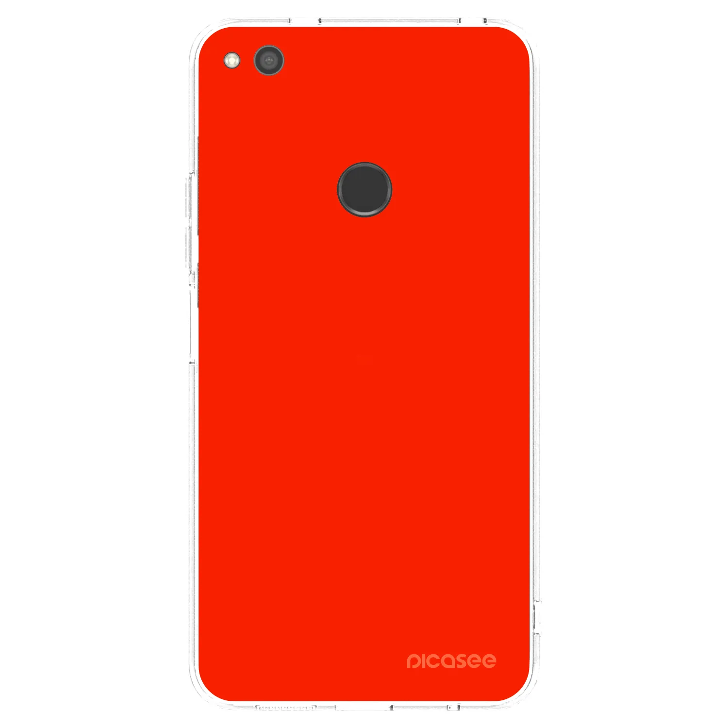Picasee διαφανής θήκη σιλικόνης Huawei P9 Lite 2017 - Maranello Red