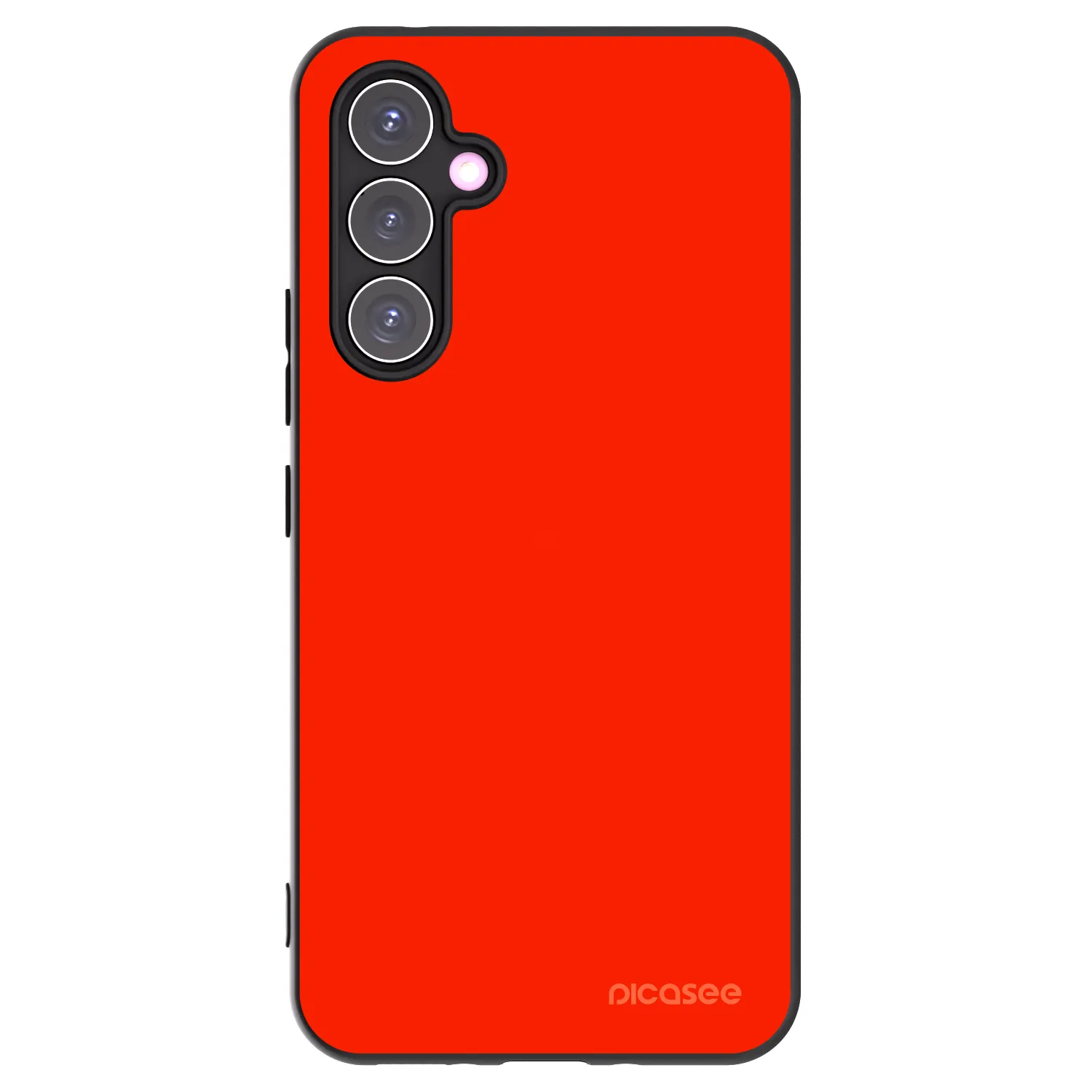 Picasee Μαύρη θήκη σιλικόνης για Samsung Galaxy A54 5G A546B - Maranello Red