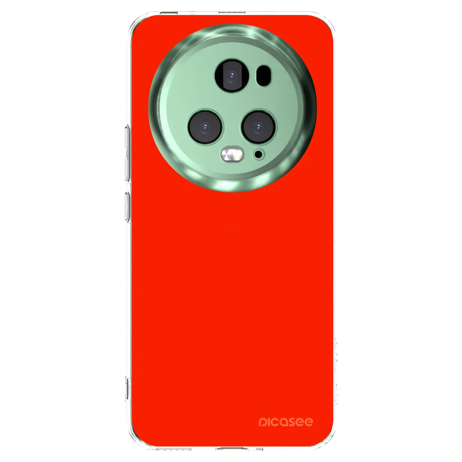 Picasee διαφανής θήκη σιλικόνης Honor Magic5 Pro - Maranello Red