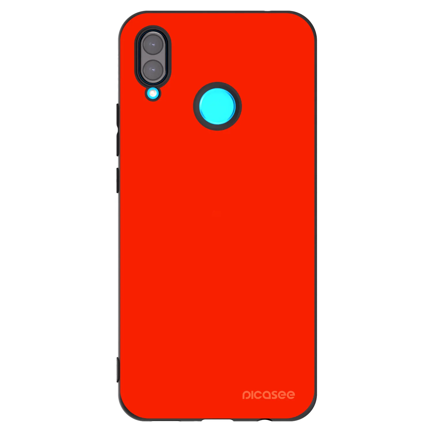 Picasee Μαύρη θήκη σιλικόνης για Huawei Nova 3 - Maranello Red