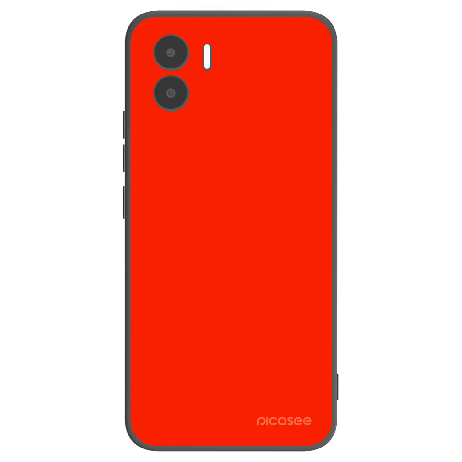 Picasee Μαύρη θήκη σιλικόνης για Xiaomi Redmi A2 - Maranello Red