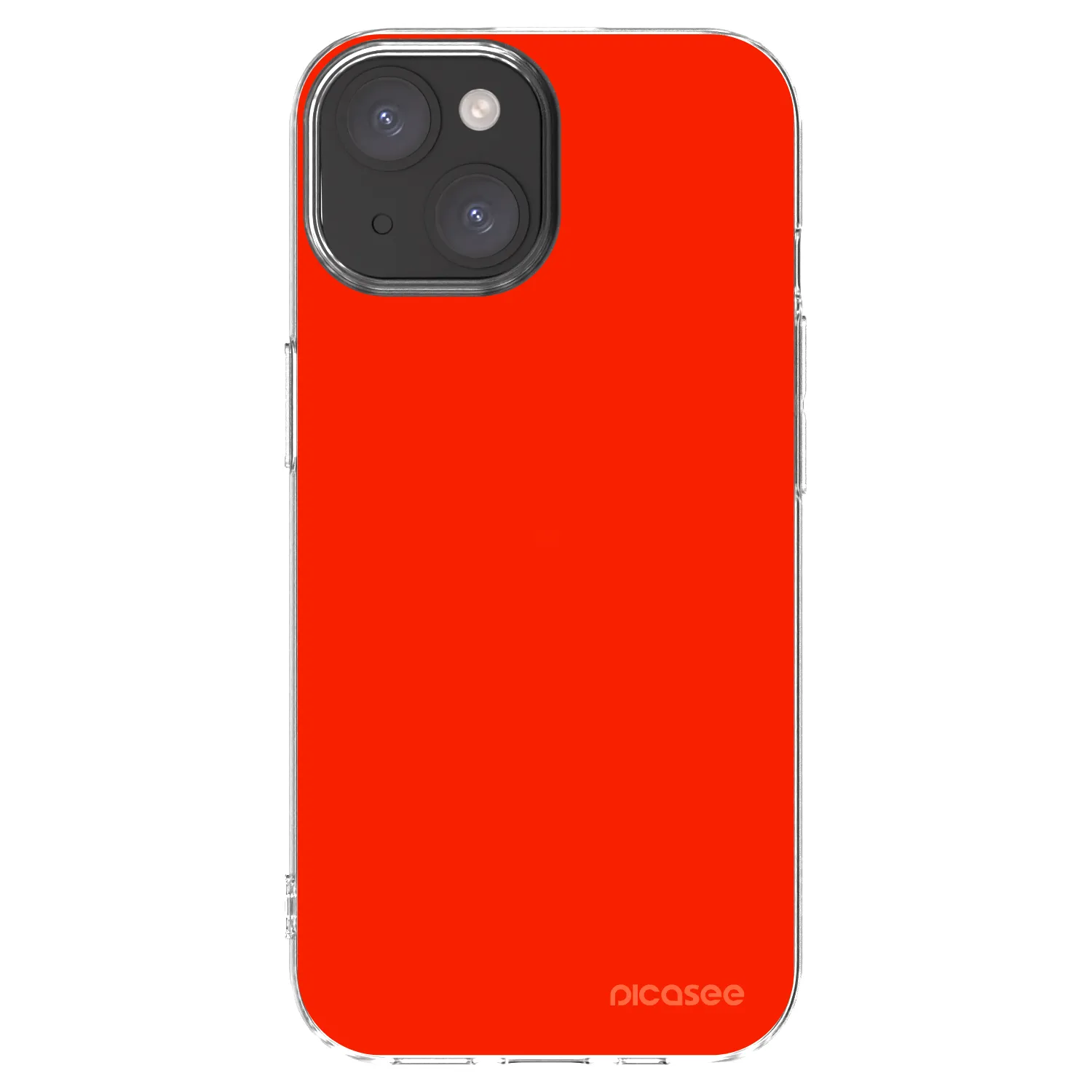 Picasee διαφανής θήκη σιλικόνης Apple iPhone 15 - Maranello Red