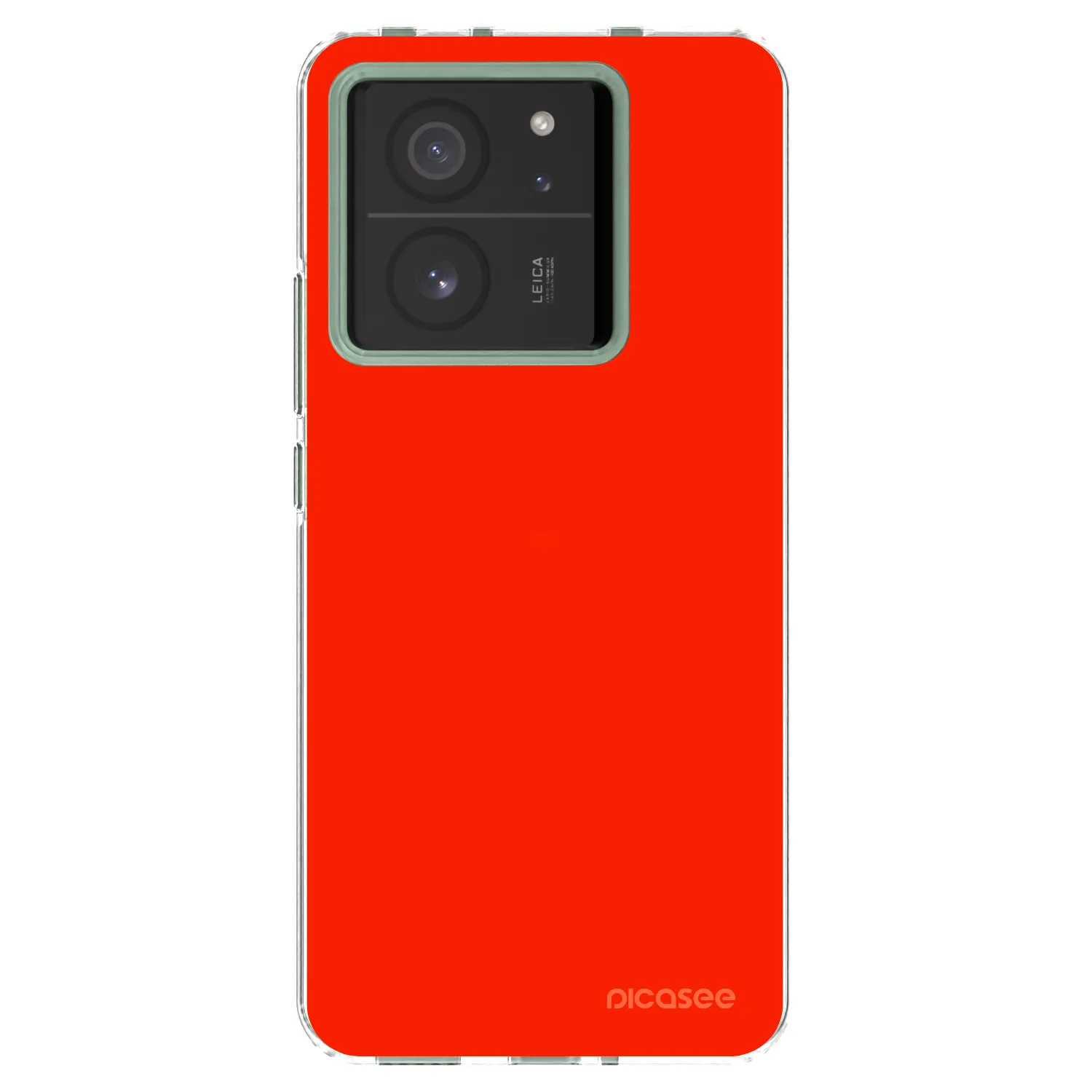 Picasee διαφανής θήκη σιλικόνης Xiaomi 13T Pro - Maranello Red