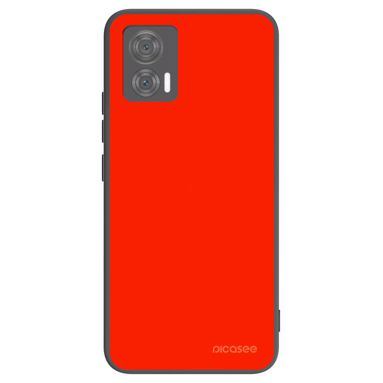 Picasee Μαύρη θήκη σιλικόνης για Motorola Edge 30 Neo - Maranello Red