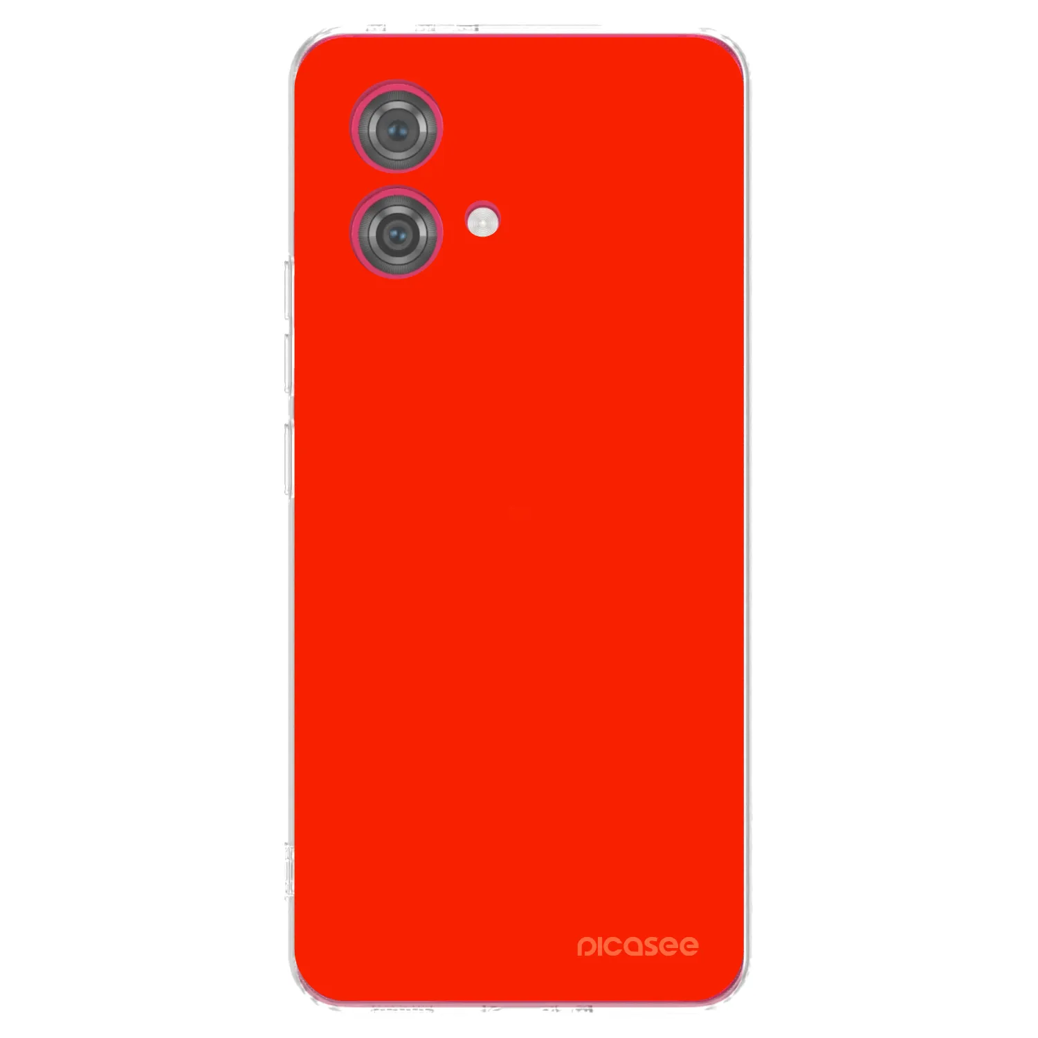 Picasee διαφανής θήκη σιλικόνης Motorola Moto G84 5G - Maranello Red