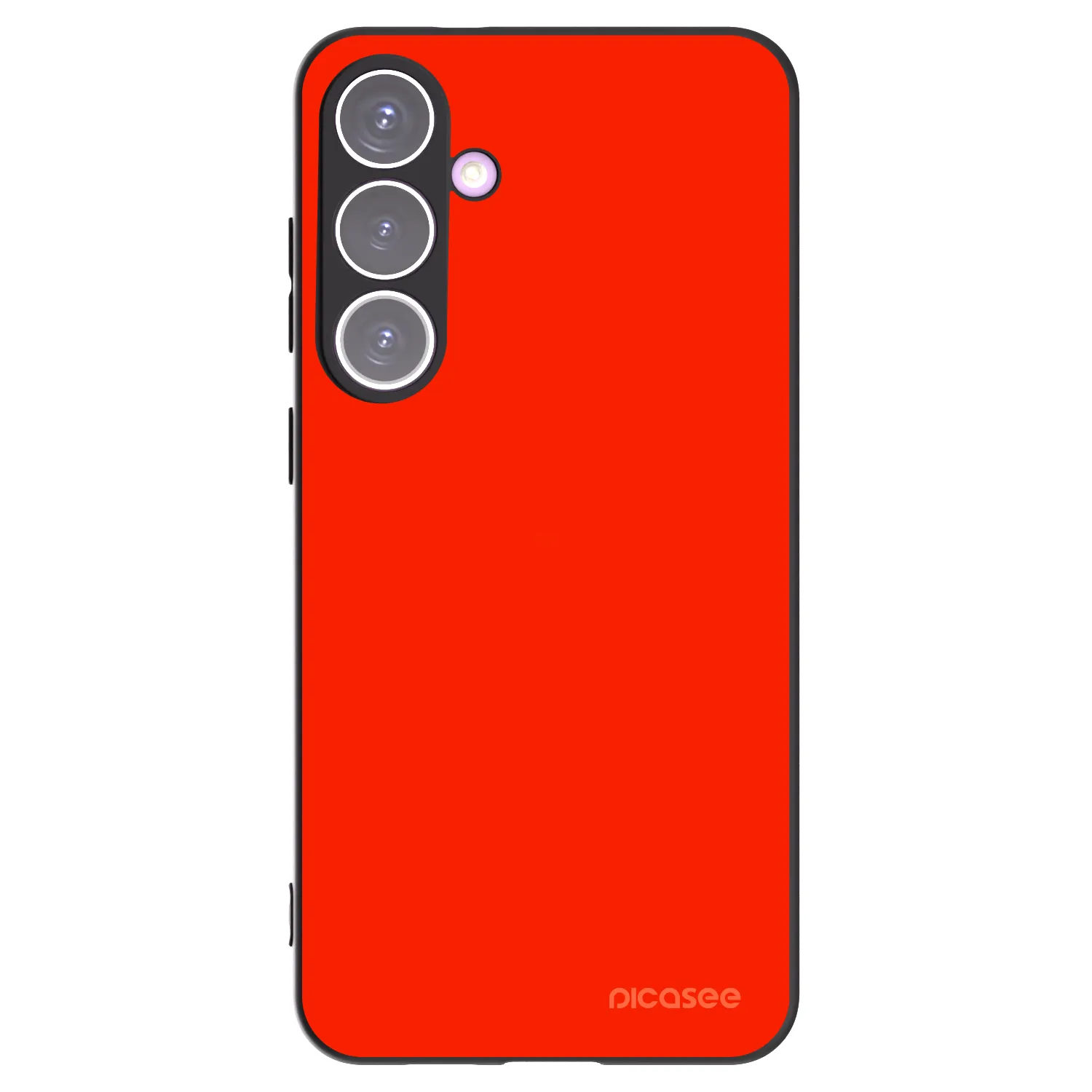 Picasee Μαύρη θήκη σιλικόνης για Samsung Galaxy S24+ S926B 5G - Maranello Red