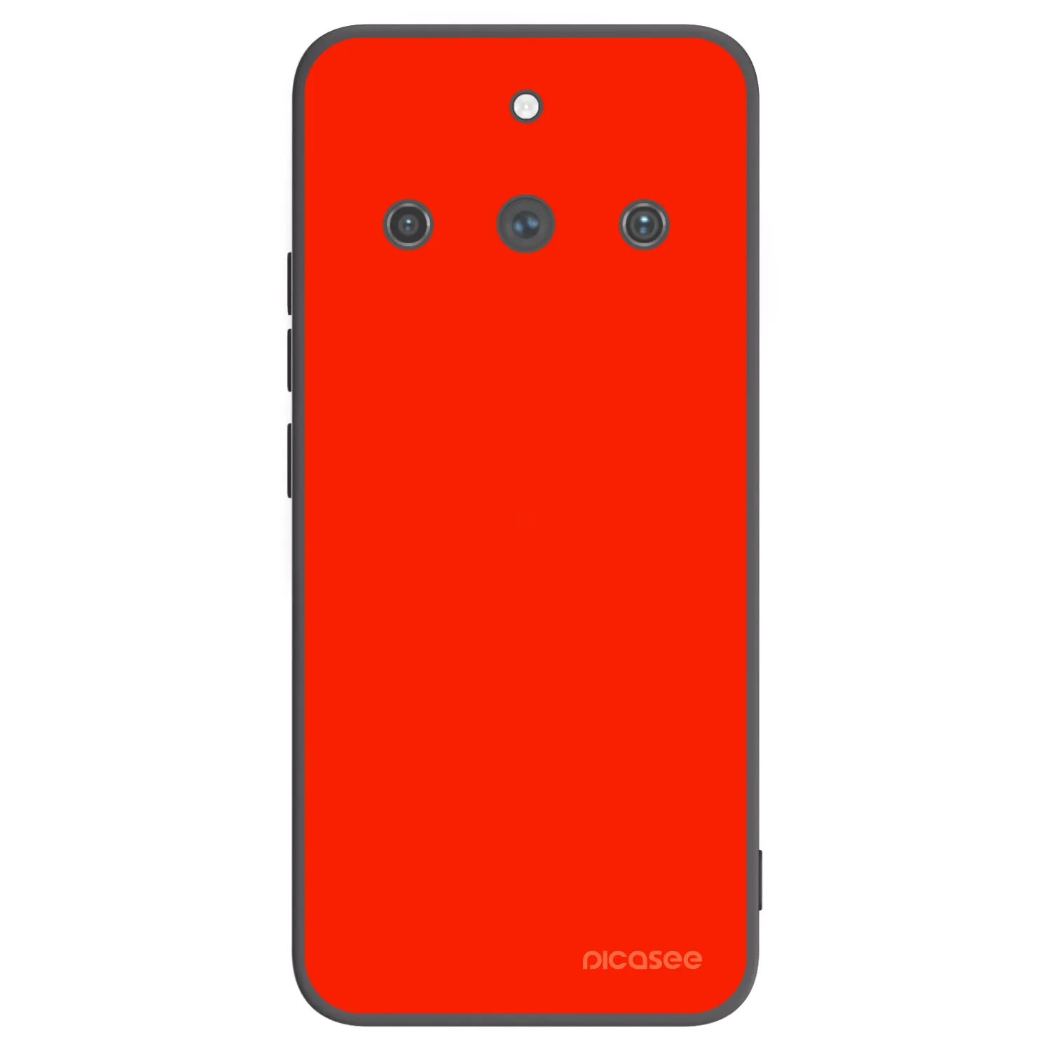 Picasee Μαύρη θήκη σιλικόνης για Realme 11 Pro+ - Maranello Red