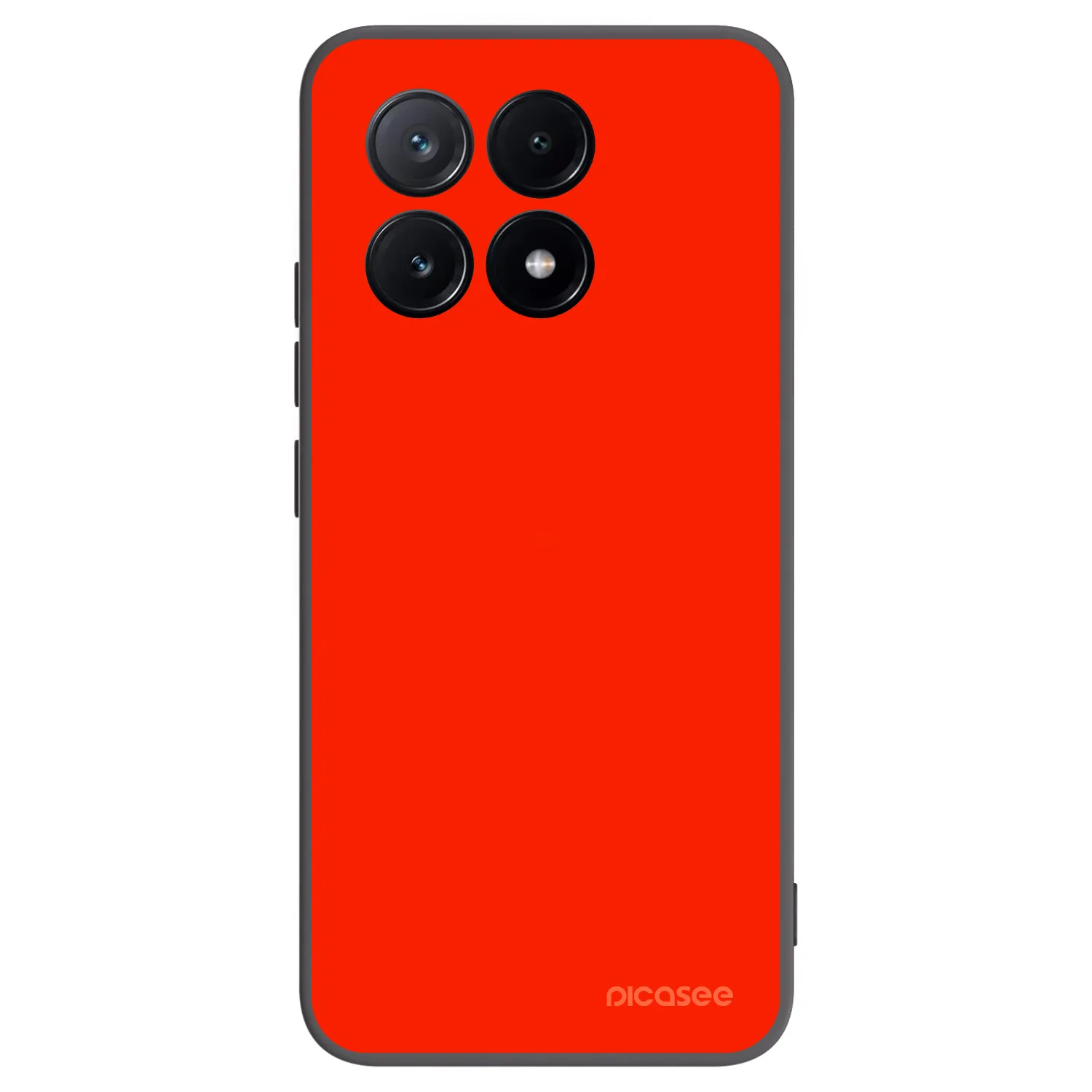 Picasee Μαύρη θήκη σιλικόνης για Xiaomi Poco X6 Pro - Maranello Red