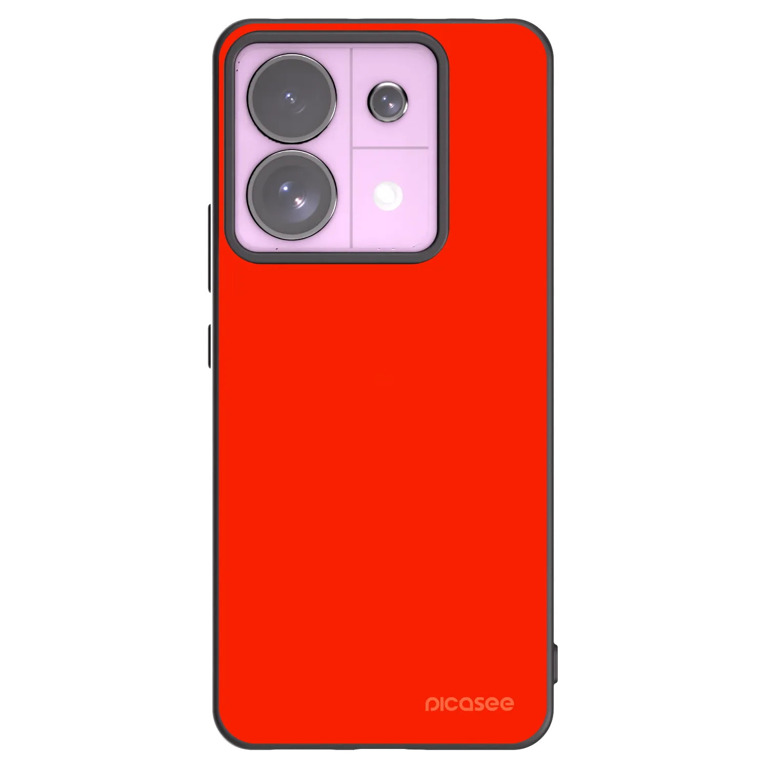Picasee Μαύρη θήκη σιλικόνης για Xiaomi Redmi Note 13 Pro 5G - Maranello Red